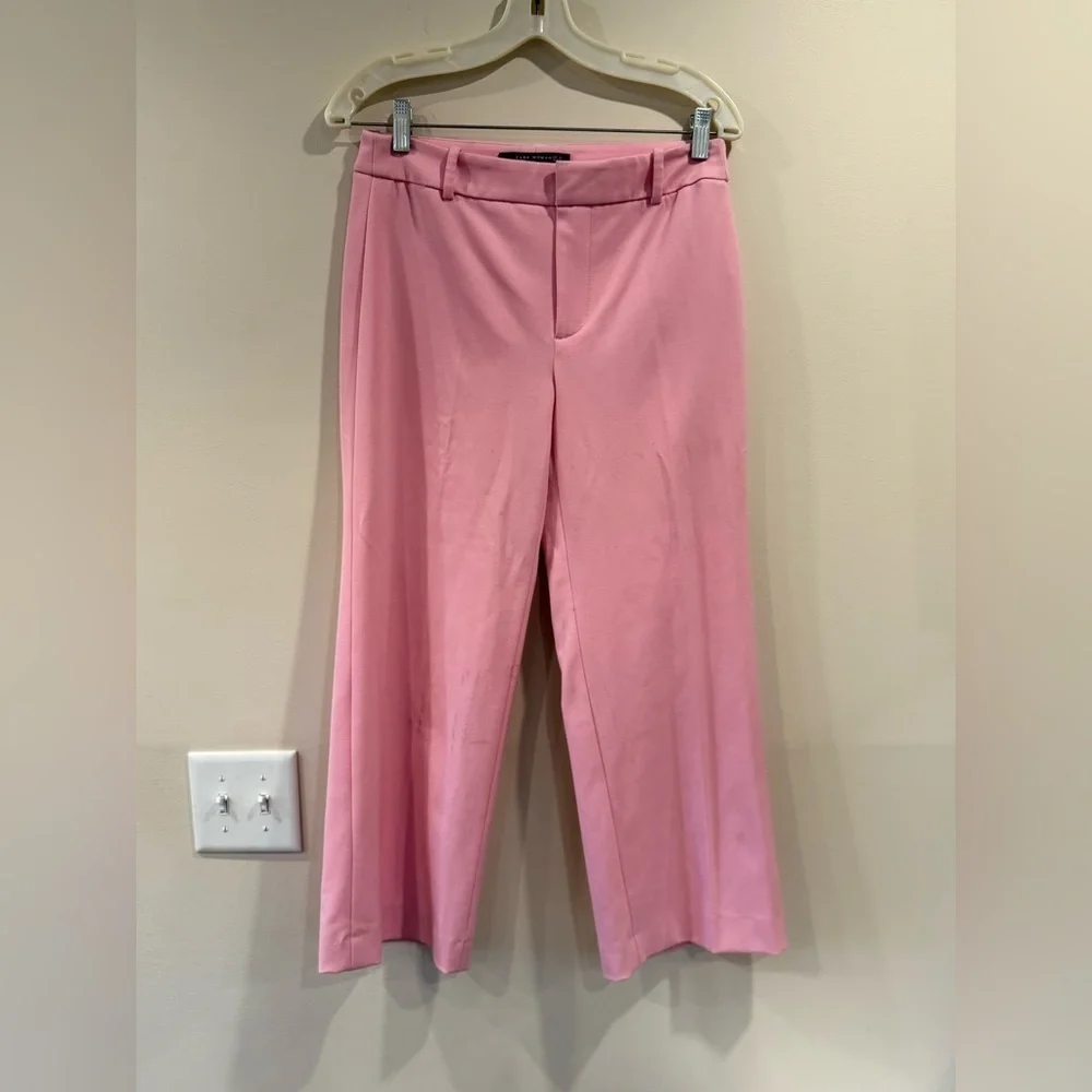 🔥ZARA Pink Women's wide leg Pants🔥